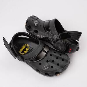 Crocs Batman Batmobile Classic Clog DC Comics Black Bat Symbol Shoes